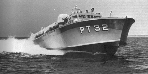PT boat of U.S. Navy